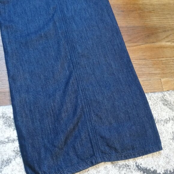 COS high rise wide leg trouser in indigo blue (sz10) - Picture 9 of 15